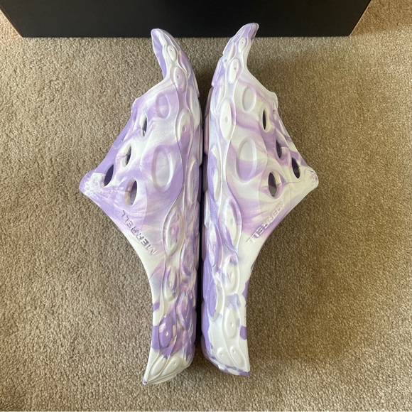 Merrell Hydro Moc Sliders Size UK 12 Lilac Slippers Sandals - Picture 8 of 8